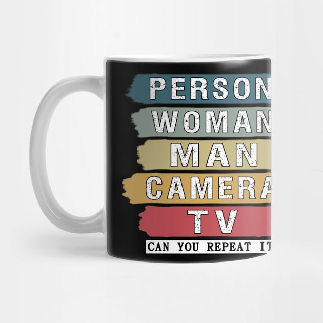 person woman man camera tv by BuzzTeeStore